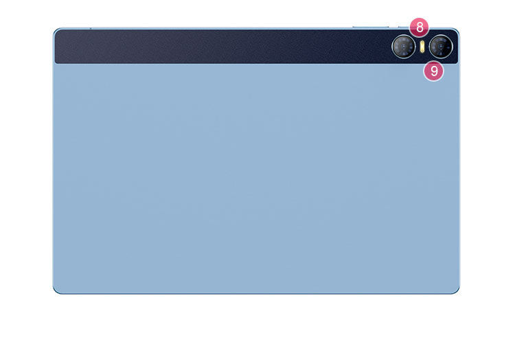 M11 is a powerful tablet pc with 8-core CPU, 6GB RAM, 128GB storage